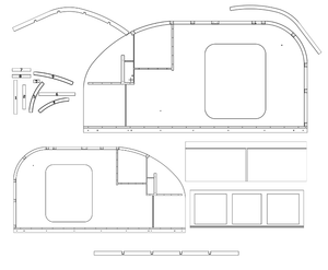 Eze RV - Foamy Teardrop Panel Kit